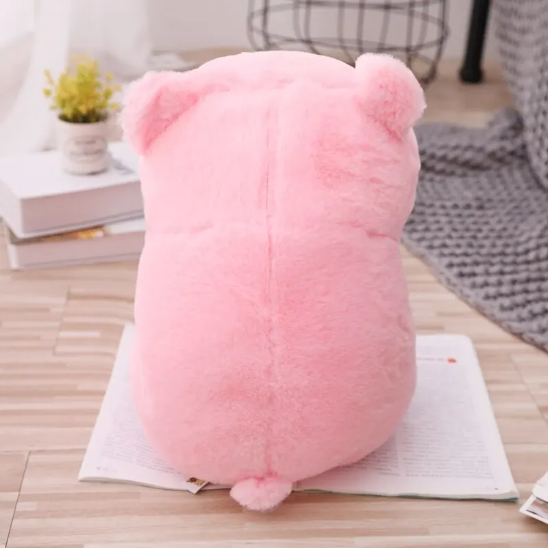 35cm Kawaii Pig Plush Toy Creative Stuffed Animals Pink Piggy Doll Girl Birthday Toys Girlfriend Cute Gift