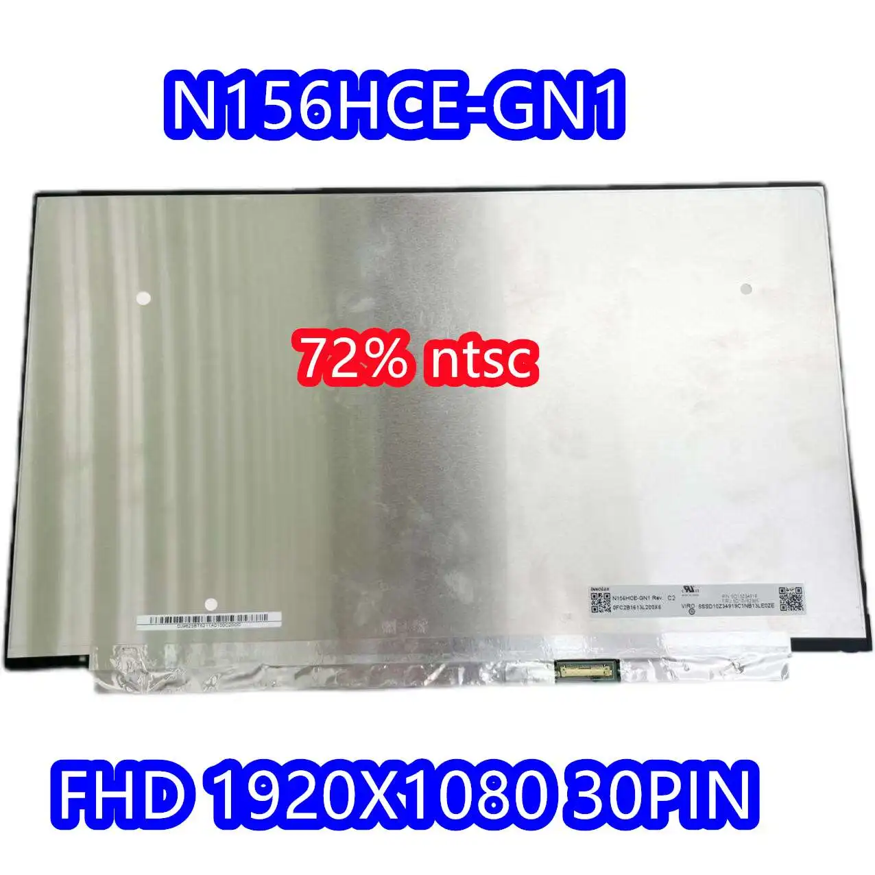 15.6 "N156HCE GN1 Laptop LCD Screen Display Matrix N156HCE GN1 1920* ...