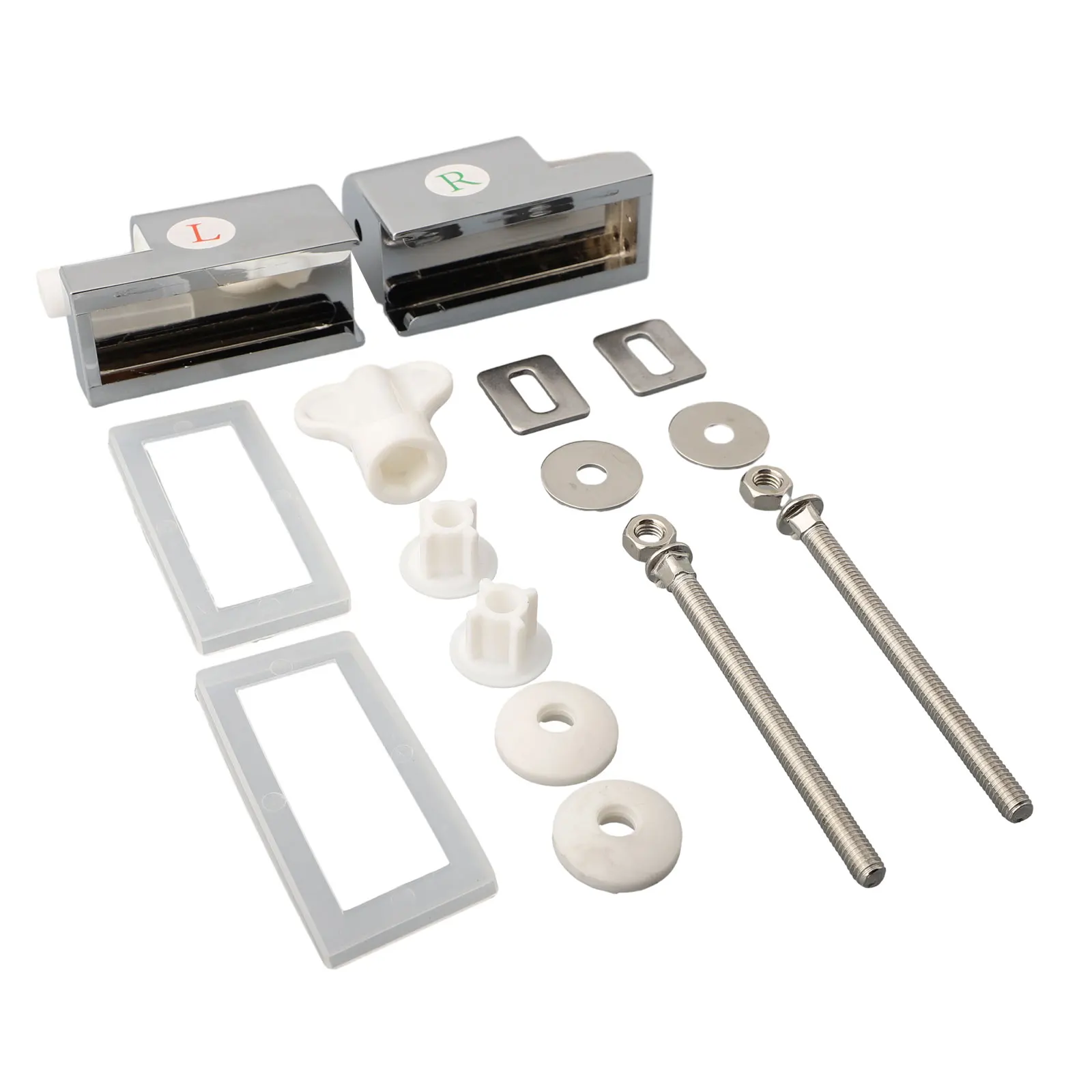 Hinge Kit Toilet Cover Slow-down Connector Toilet Seat Hinges Toilets Soft Close Replacement Accessories Bathroom Hardware