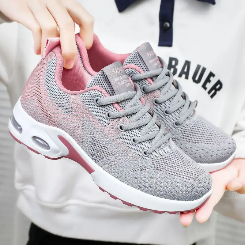 Dopamine sneakers Women's summer non-slip soft soled mesh breathable casual shoes Running light travel shoes dancing 4