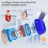 Wireless Mini Noise-cancelling Hearing Aid for Seniors, HD Digital Display, With Large-capacity Battery Charging Box 4