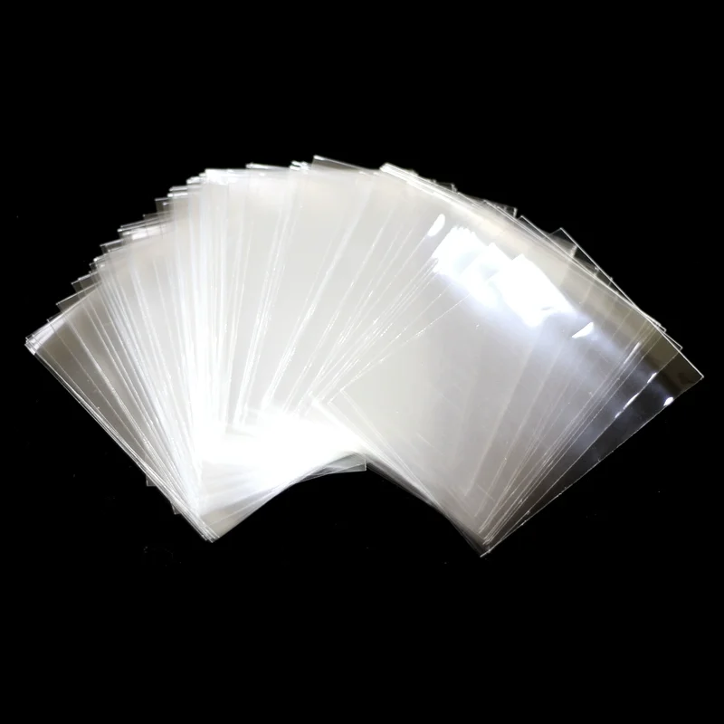 100pcs/set Various Sizes Transparent Card Sleeves Magic Card Game Tarot Poker Cards Protector Board Game Card Sleeves