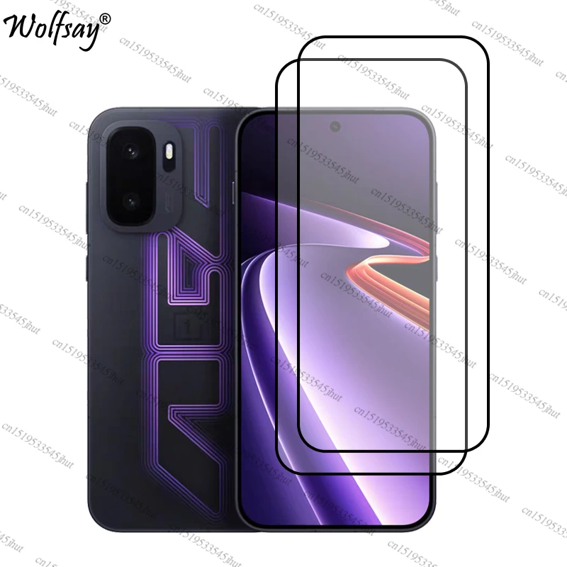 Premium Full Cover Tempered Glass Screen Protector with Camera Shield