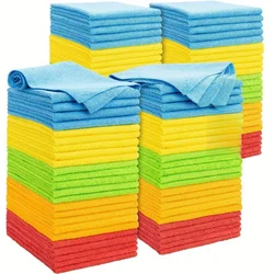 Microfiber Cleaning Cloth Set - Ultra Durable & Absorbent (10Pcs random colors)