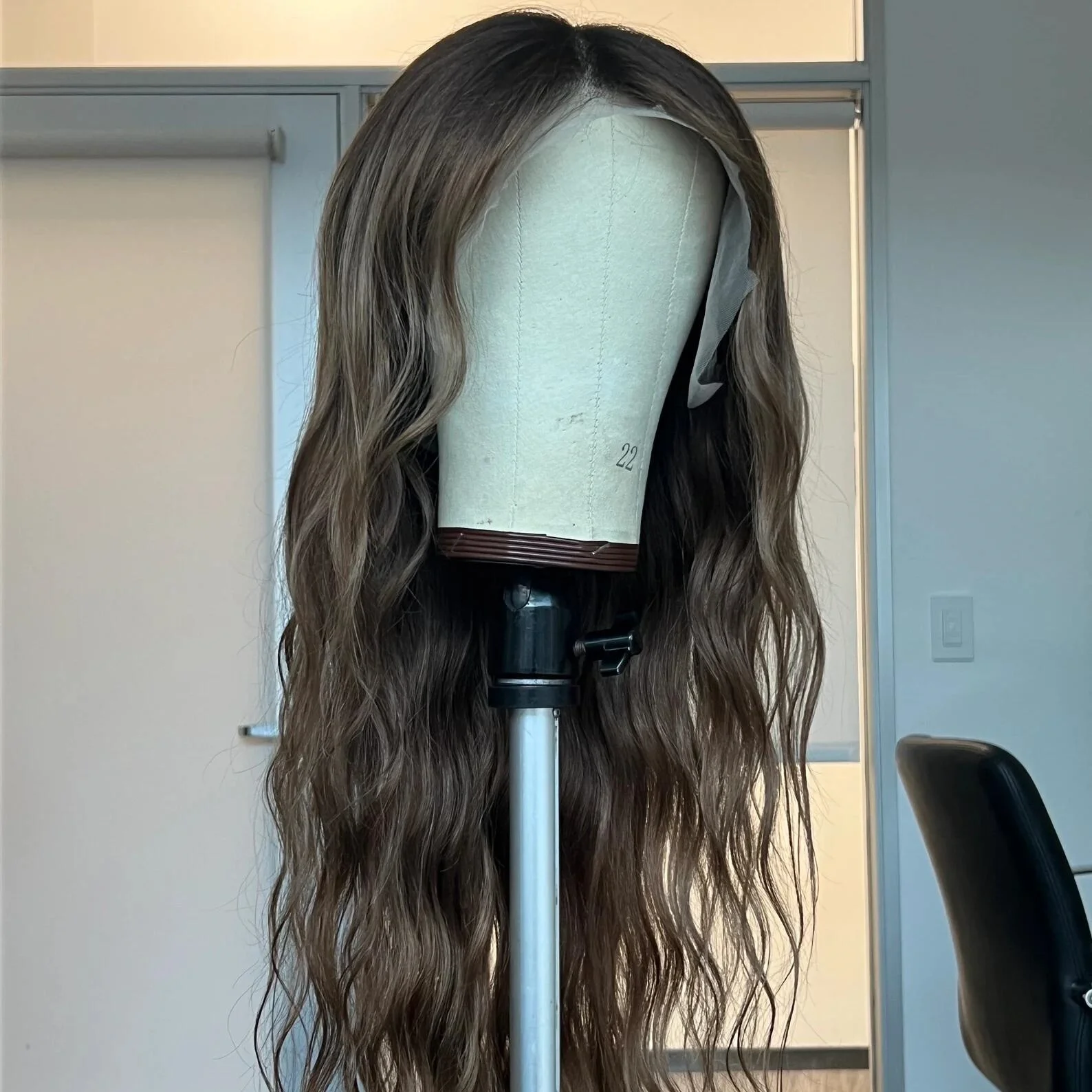 Human Hair Wig Ombre Brown Soft Body Wave 26'' Glueless Wig 5x5 Silk Base Jewish Human Hair Wig With Baby Hair HD Lace European Preplucked