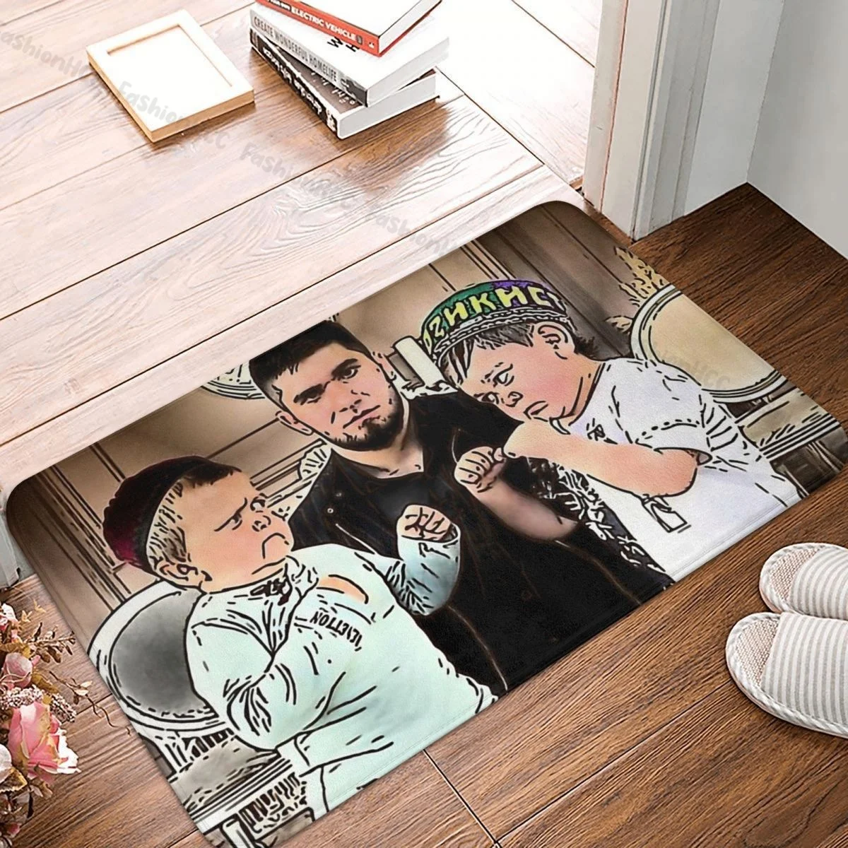 AntiSlipDoormatMatHasbullaMagomedovFightLittleKhabibCarpet