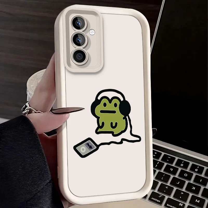 Cartoon Frog Phone Case – Slim and Stylish Protective Back Cover
