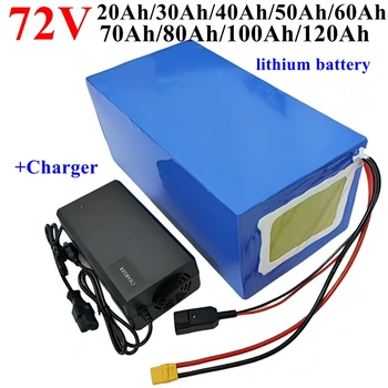 Batteria agli ioni di litio 72V 100Ah 200ah 300ah lipo 3000W 5000W 8000W 15000W motore