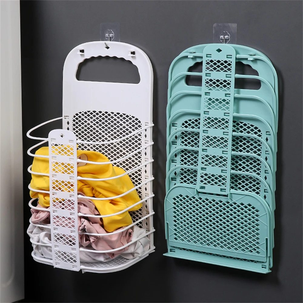 Description Picture 6 of itemFoldable Storage Basket Laundry Basket Organizer Dirty Clothes Basket Foldable Extra Large Capacity Toilet Wet And Dry Dirty