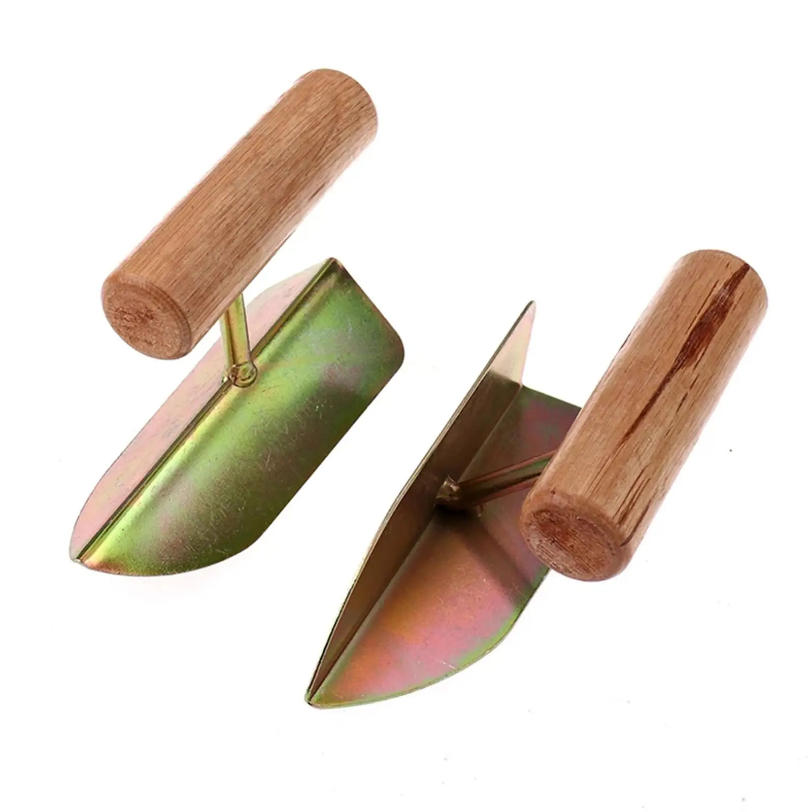 Corner Trowel Masonry Hand Trowel Drywall Finishing Construction Tool Wooden Handle Putty Small Drywall Corner Tool
