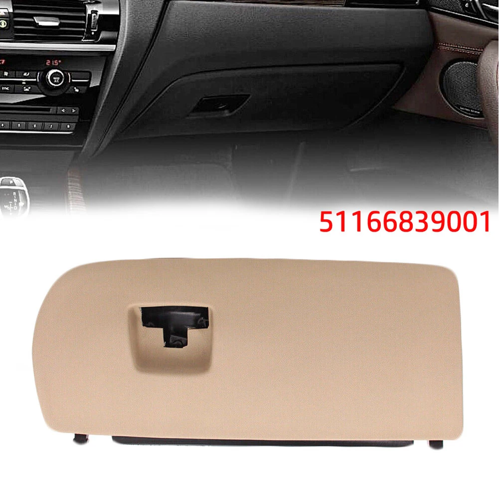 

51166839001 Front Dash Lid Glove Box Cover Beige For BMW X3 F25 2011-2017 For X4 F26 2015 -2018 Car Replacement Accessories