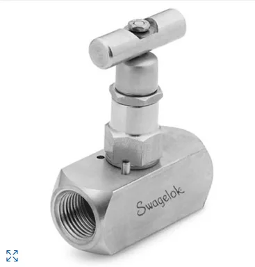 

SS-4GUF8 Stainless Steel Needle Valve 1/2 in. FNPT, 0.20 in. (5.0 Mm) Bore