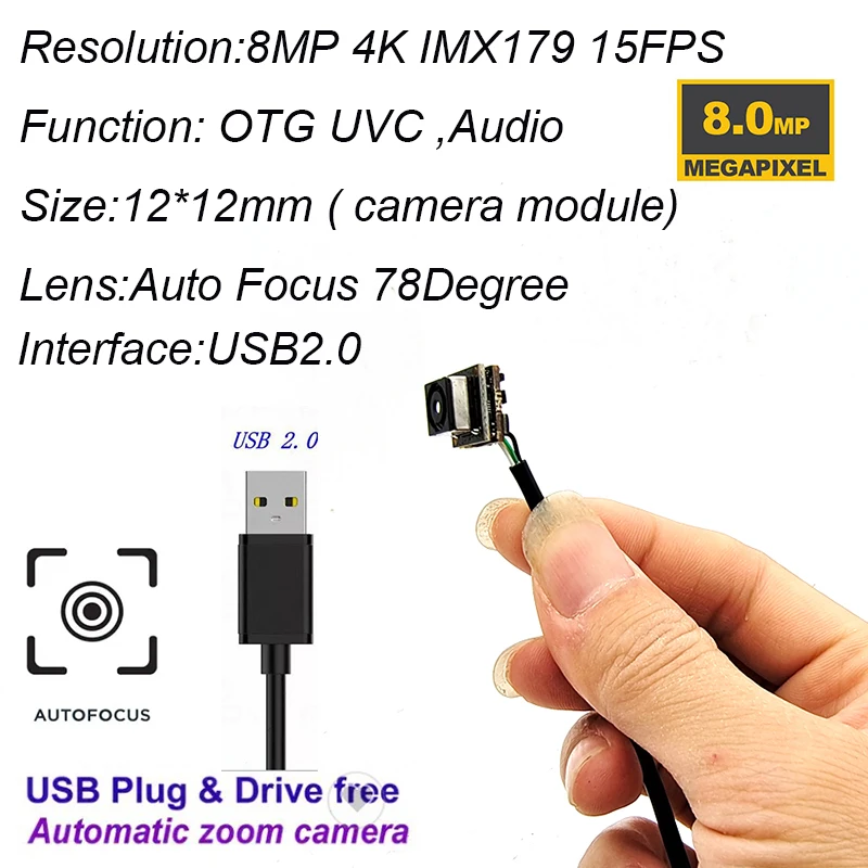 8MP Module USB 2.0