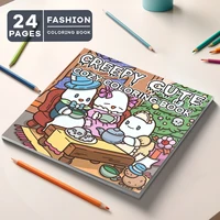 Whimsical Ghosts Picture Book: A Colorful Coloring Book for Family Gatherings Holiday Celebrations and Birthday Gifts 1