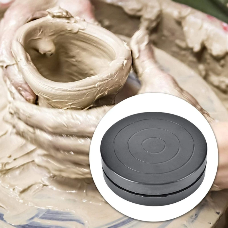 Double Sided Clay Turntable Model Sculpture Tools Round Rotary Turn Plate Pottery Tools Pottery Wheel Modelling Platform pottery wheel