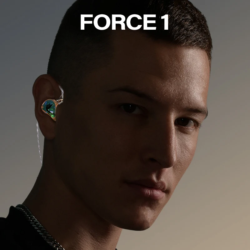 TFZ SUPERTFZ FORCE1 ESSENCE Professional Monitor Headphones Dj In-ear HiFi Earphone Noise Cancelling Bass Headset