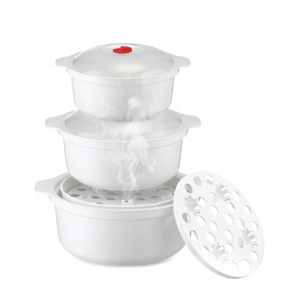 3PCS Microwavable Bowls with Lids Microwave Ramen Bowl with Steam Rack Dishwasher Safe for Kitchen Office Accessories 3PCS Microwavable Bowls with Lids Microwave Ramen Bowl with Steam Rack Dishwasher Safe for Kitchen Office Accessories