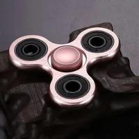 Fidget Spinner chapado en aleación de aluminio, aleación de Metal R188, proceso de dibujo de rodamiento silencioso, Spinner manual para aliviar el estrés, juguetes para niños y adultos - Imagen 4