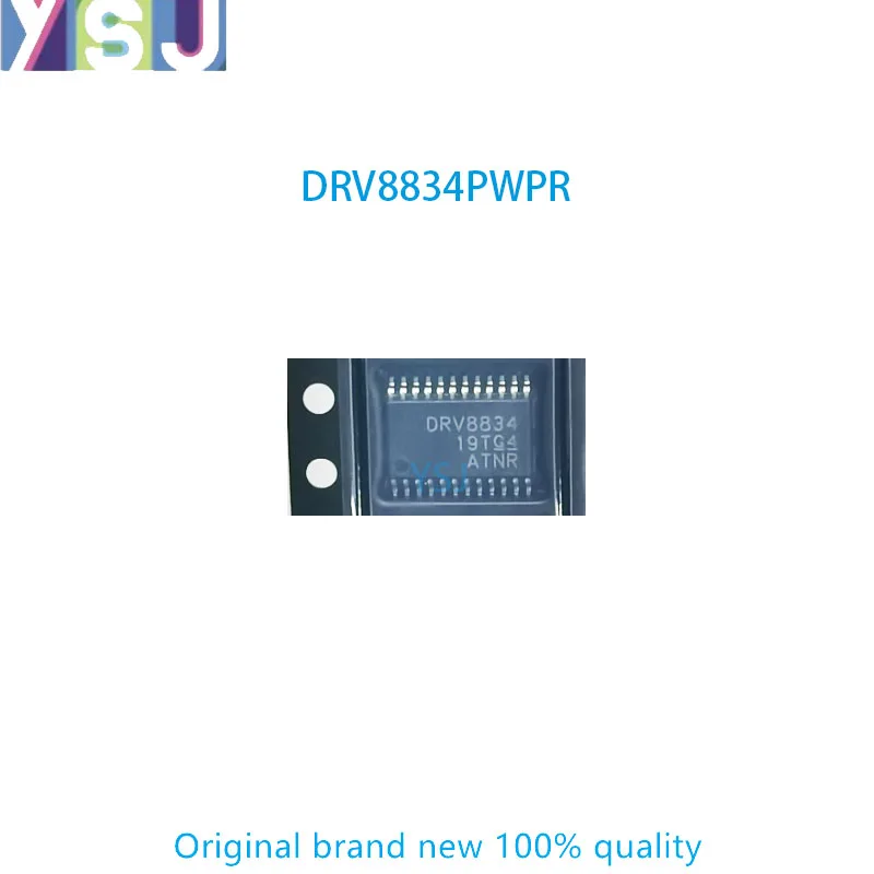 

Драйвер электродвигателя DRV8834PWPR DRV8834 IC BIPOLAR 24htssop