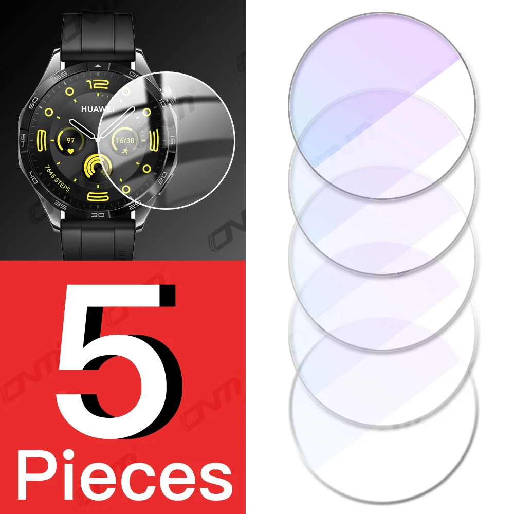Premium 2.5D Tempered Glass Screen Protector for Smartwatch - Anti-Scratch Protection Film