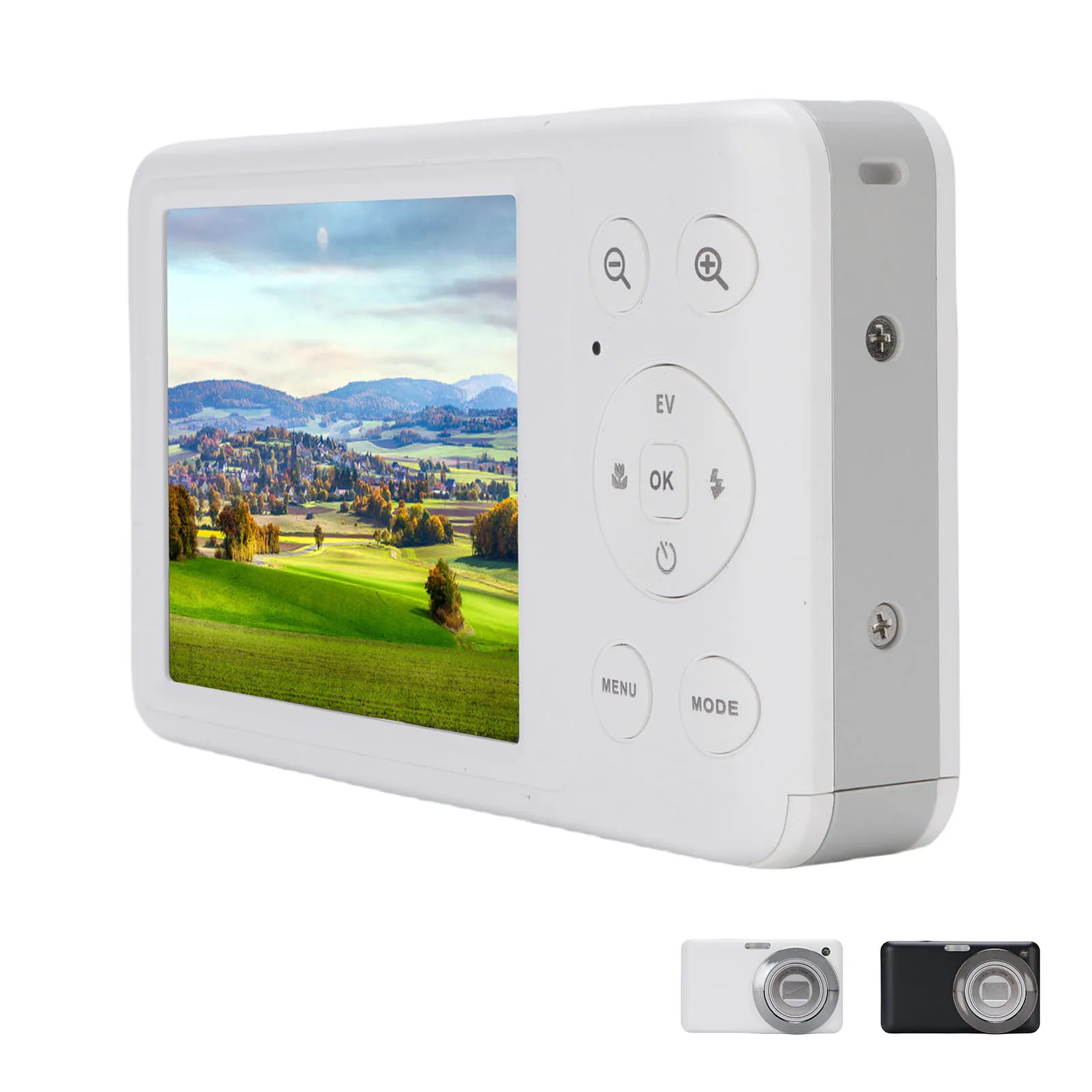 Digital Video Camera 10X Optical Zoom 2X Digital Zoom WiFi Multi Filters 4K 64MP HD Camera with Built in Flash for Photography - 4