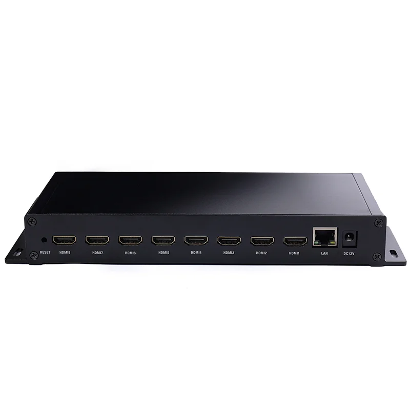 

8-канальный H.264 /H265 MPEG-4 HDMI видеокодер поддержка SRT RTMP