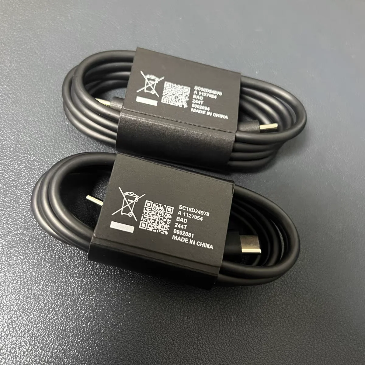 1m 6.5A 데이터 케이블 타입 C to USB C 68W 125W 고속 충전 케이블 (모토로라, 레노버, 리전 Y700, Y900 패드, 노트북용)