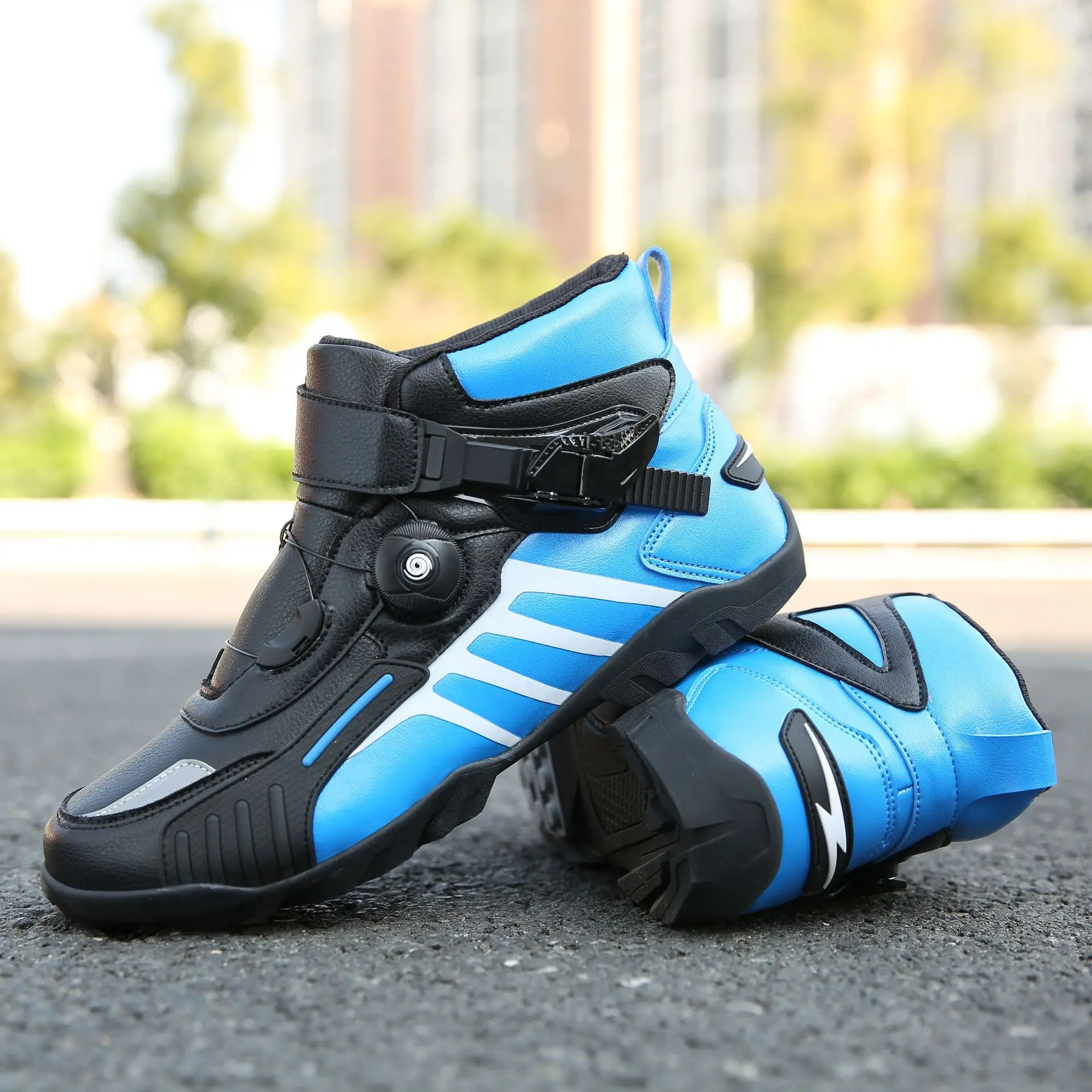 Non-Slip Waterproof Riding Boot Motorbike Racing Off-Road Travel Locomotive Shoes Motorcycle Boots