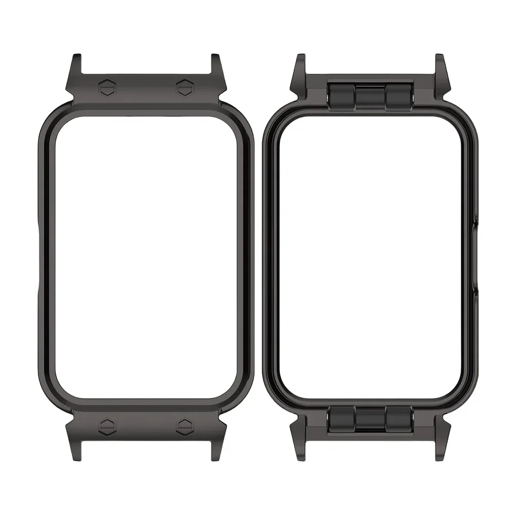 Sleek Metal Protective Case & Band for Samsung Galaxy Fit3 SM-R390 Smart Watch