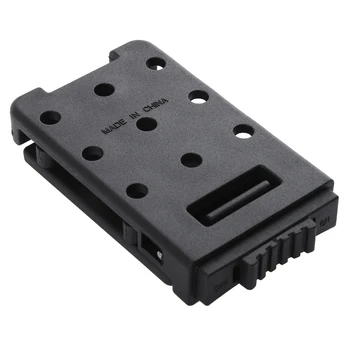 Hunting Kydex Waist Clip Scabbard Knife Sheath Clip Holster Belt Molle K Sheath Scabbard Kit EDC Clip Gun Holster Clip Mag Pouch 4