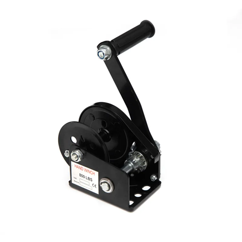 800LB - 2500LB Hand Winch with Hook