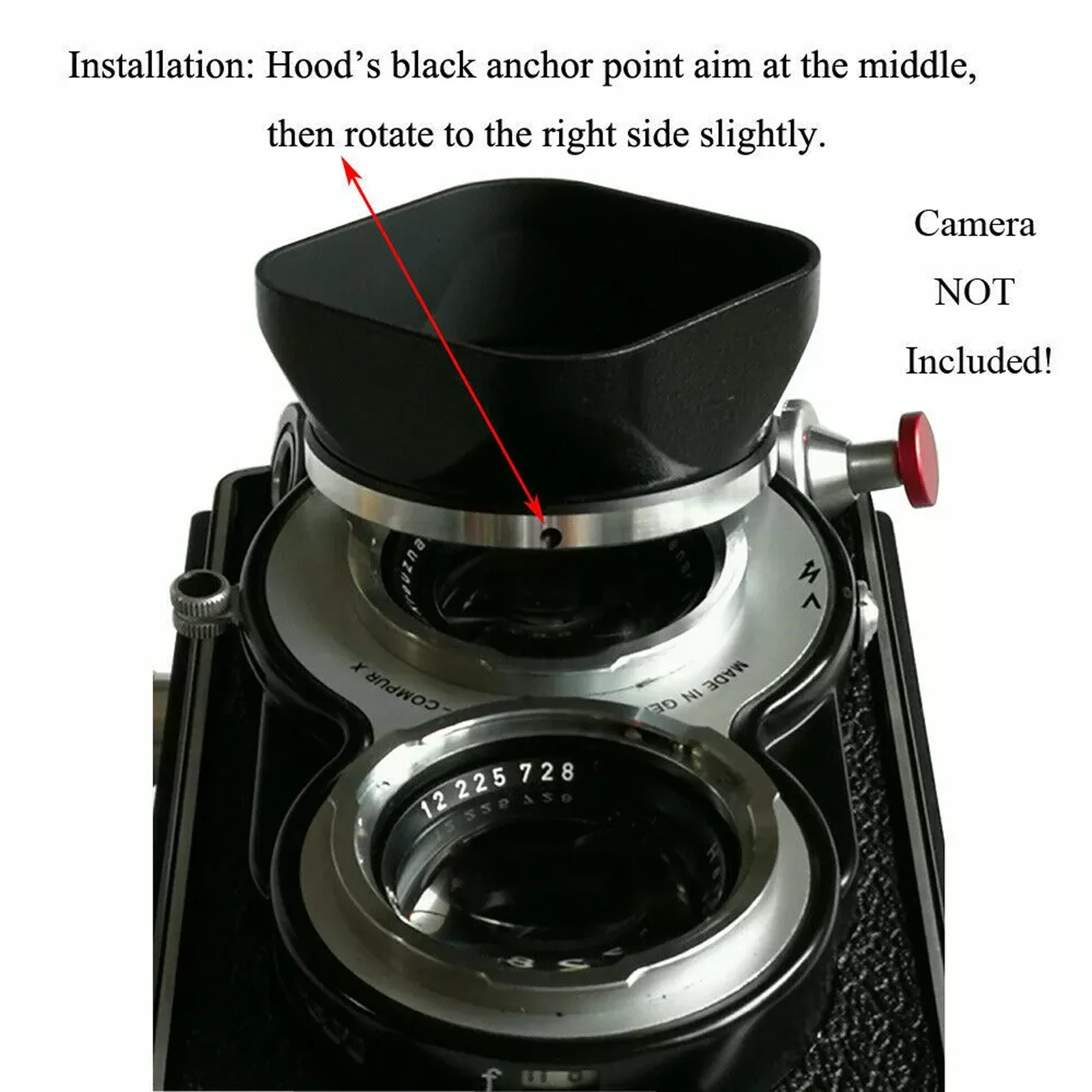 Étui Cuir Rolleiflex 3.5 Germany Pour Filtres Bay I, Bon état