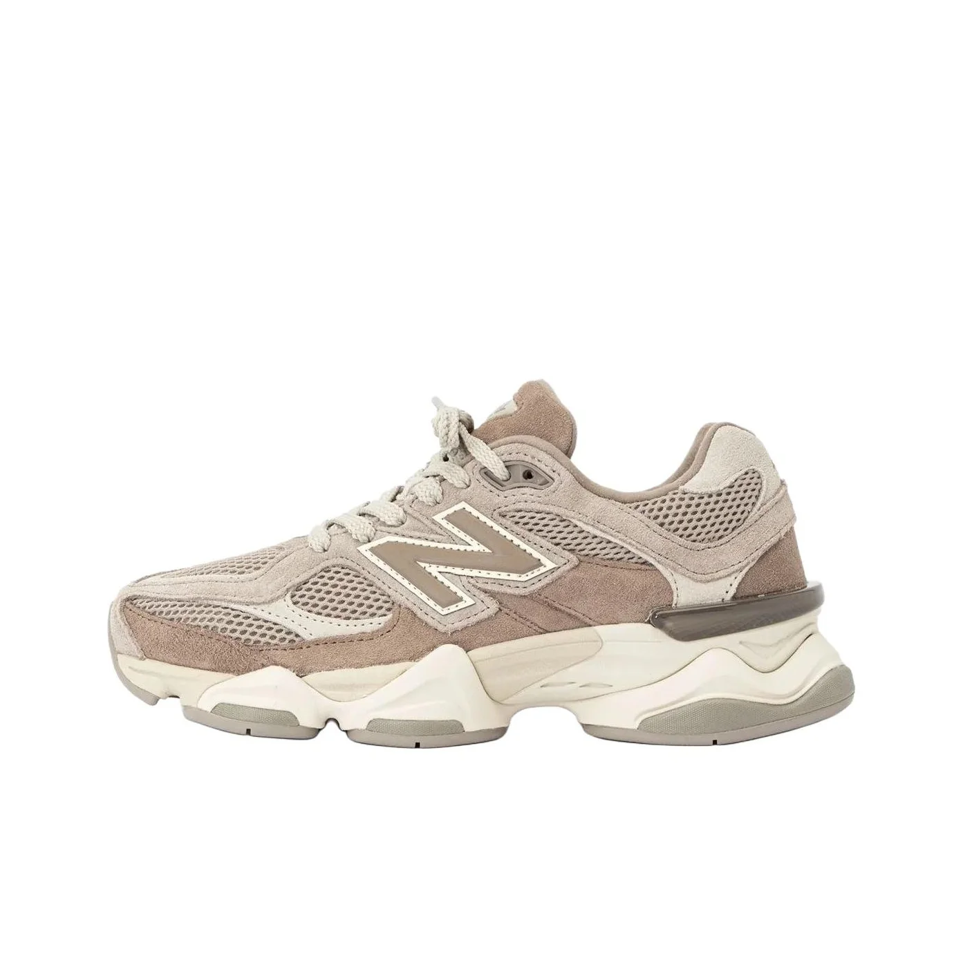 Chaussures de course New Balance NB 9060 pour hommes, coupe basse, gris marron U9060ERC 1