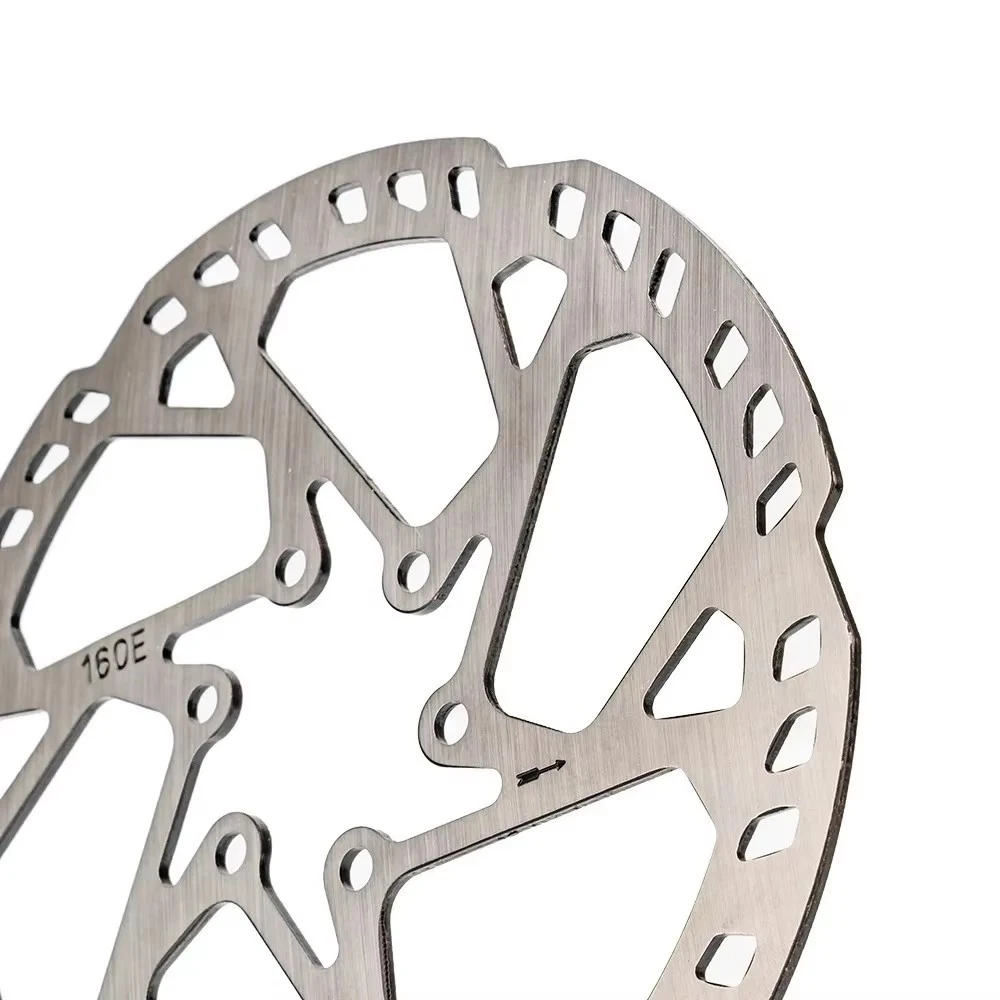 2.3mm Thicken MTB E-Bike Disc Brake Rotor Stainless Steel 140mm-220mm 6 Bolts Hub Mount Bike Parts