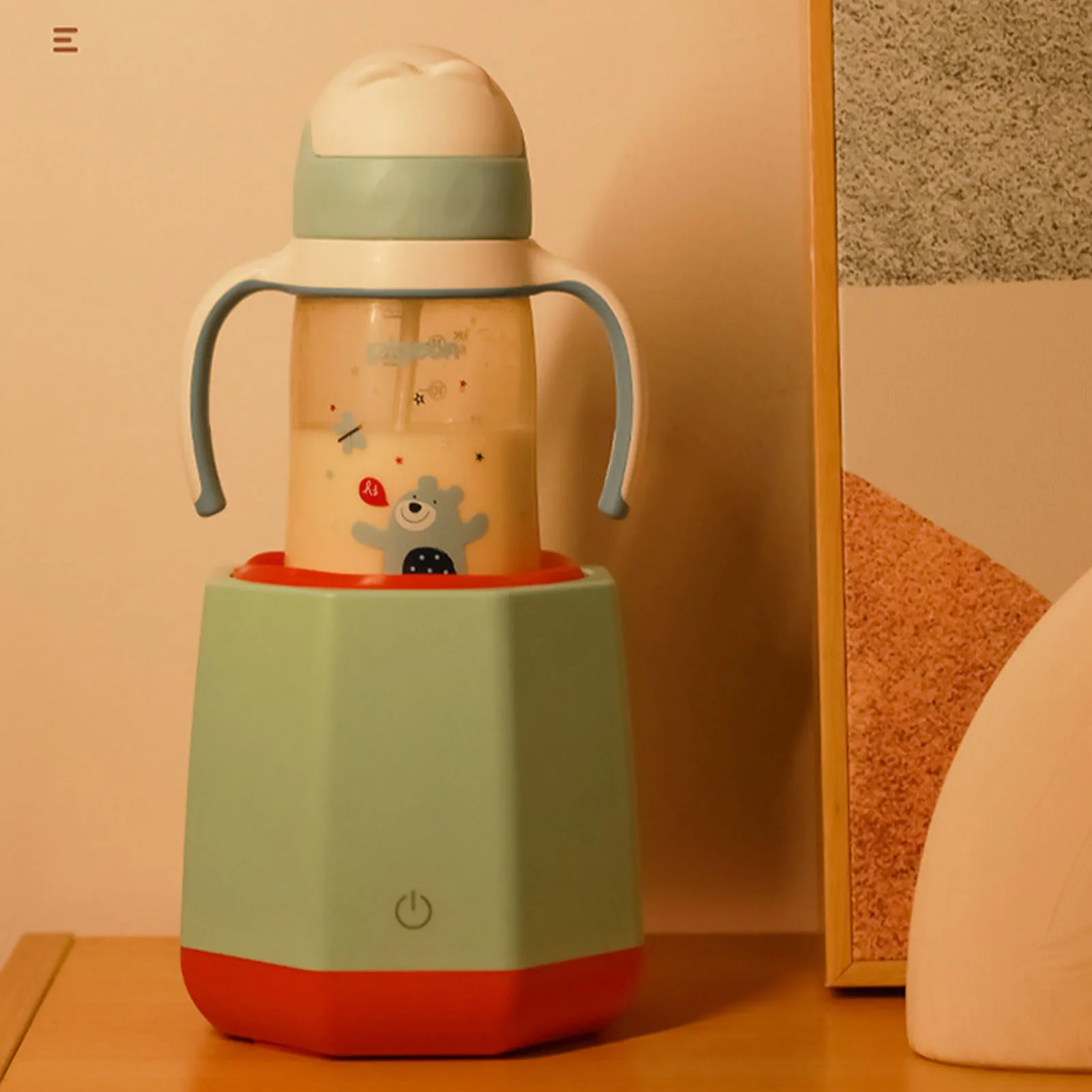 Electric Milk Shaker Bottle Automatic Baby Milk Bottle Shaker Portable Feeding USB Charging Long Lasting