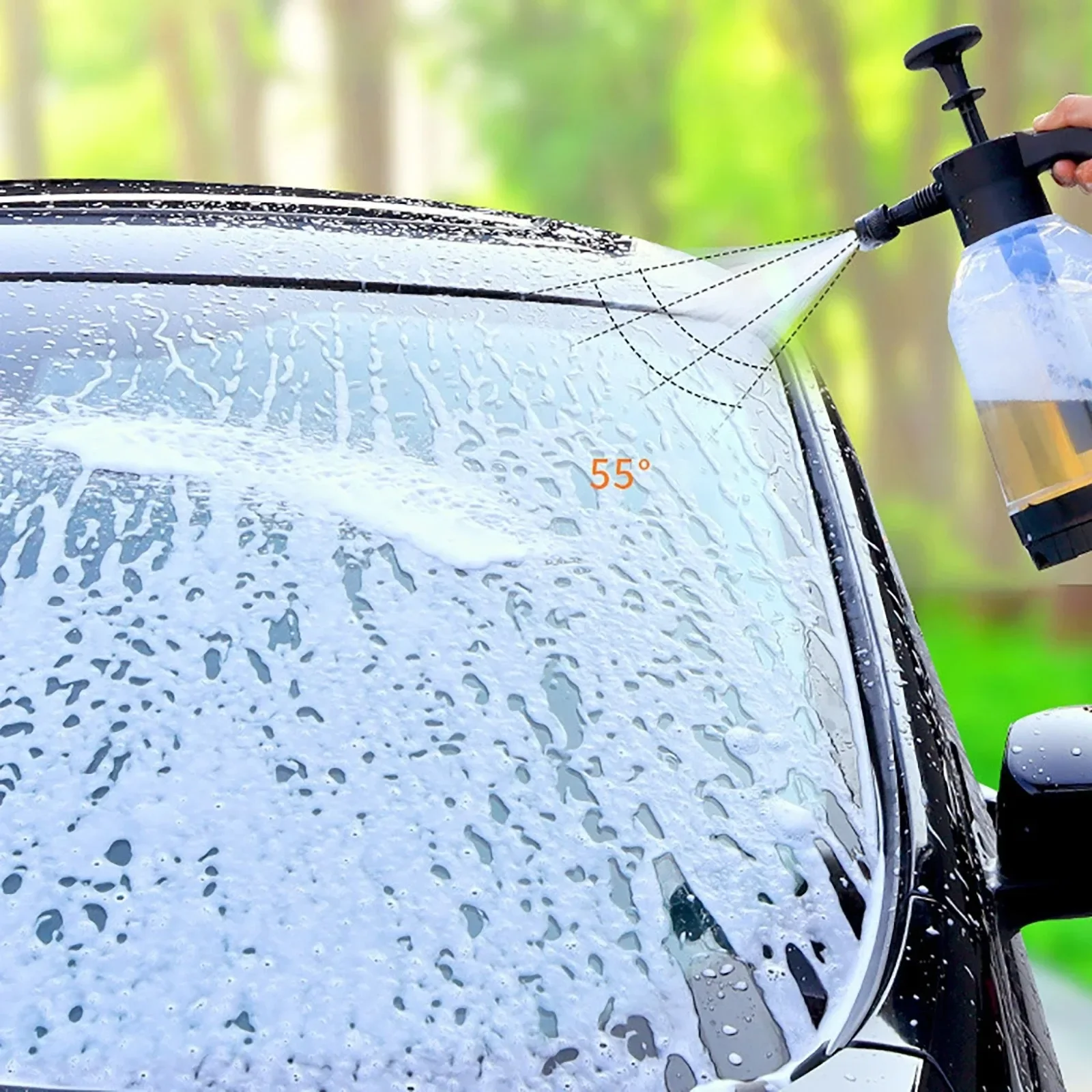 Foam Sprayer Car Wash Spray Bottle with Nozzle