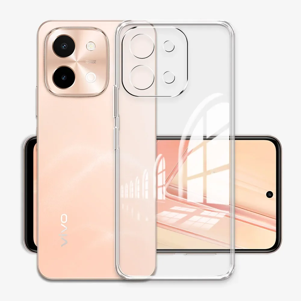 Clear Shockproof Silicone Phone Case - Soft Bumper Coque