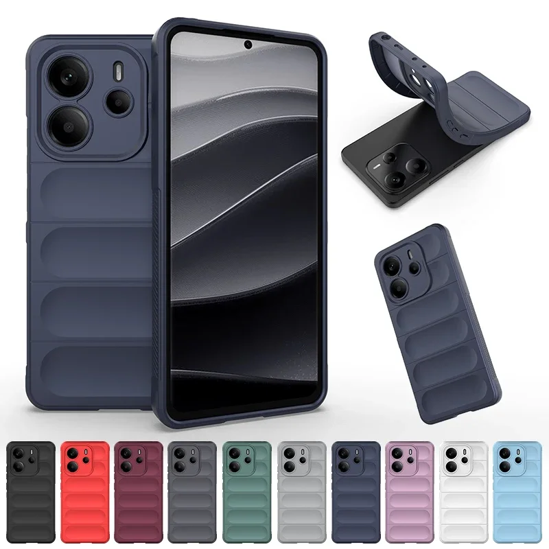 Soft Armor Liquid Silicone Phone Case - Durable Protective Cover