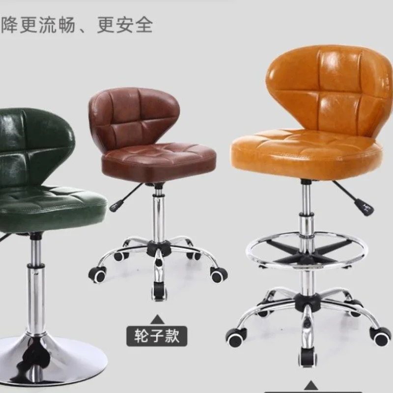 

Bar Stools Bar Chairs Swivel Lifts Backrests Home High Stools Fashion Beauty Stool Cashier Swivel Chair Living Room Furniture