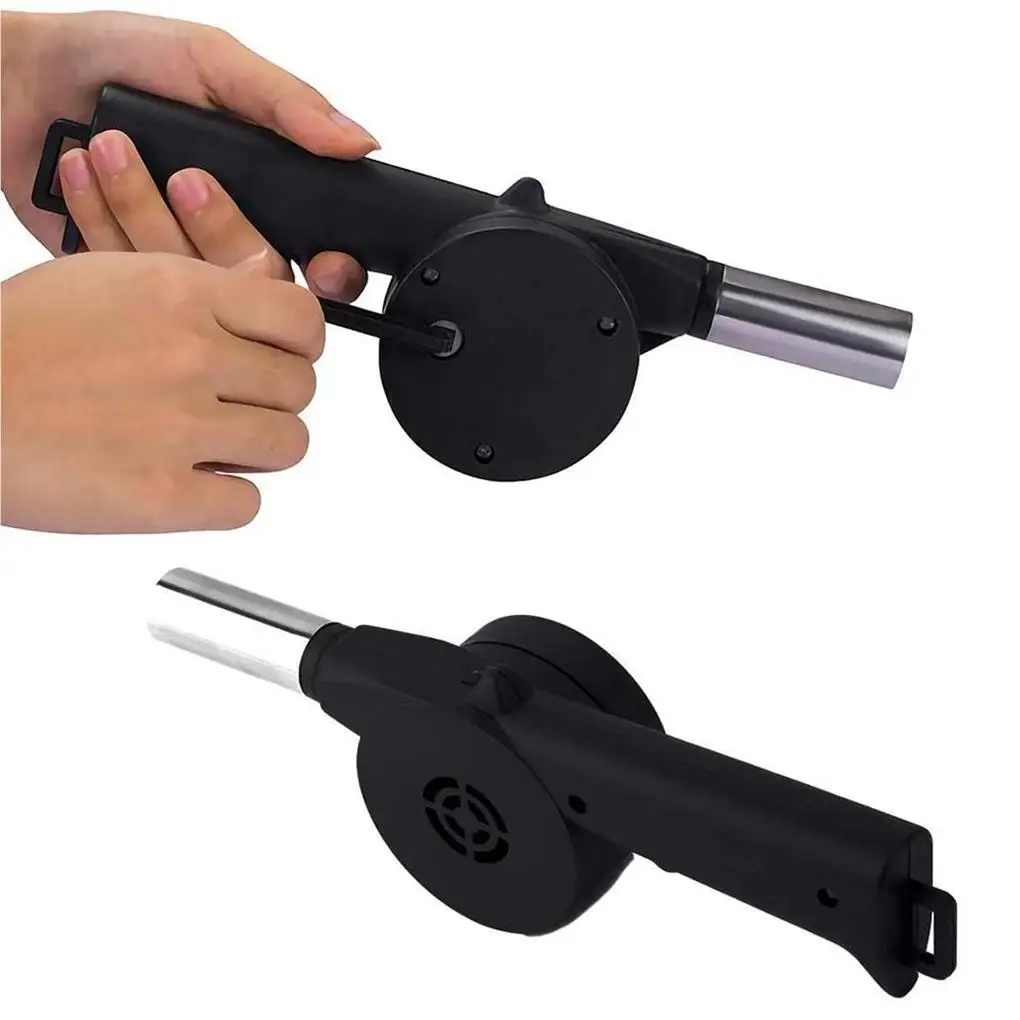 Portable Electric BBQ Fan Air Blower for Outdoor Camping Barbecue Picnic BBQ Cooking Tool Multifunctional Grill Accessories