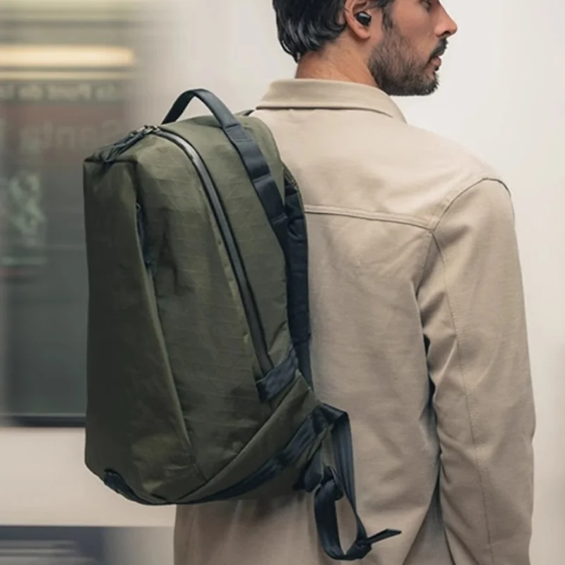 Zaino Impermeabile X-Pac per Laptop, Borsa da Lavoro per Uomo, Resistente, Minimalista, per Pendolari e Viaggi - immagine 5