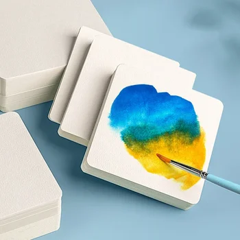 50pcs Watercolor Paper Cards 2