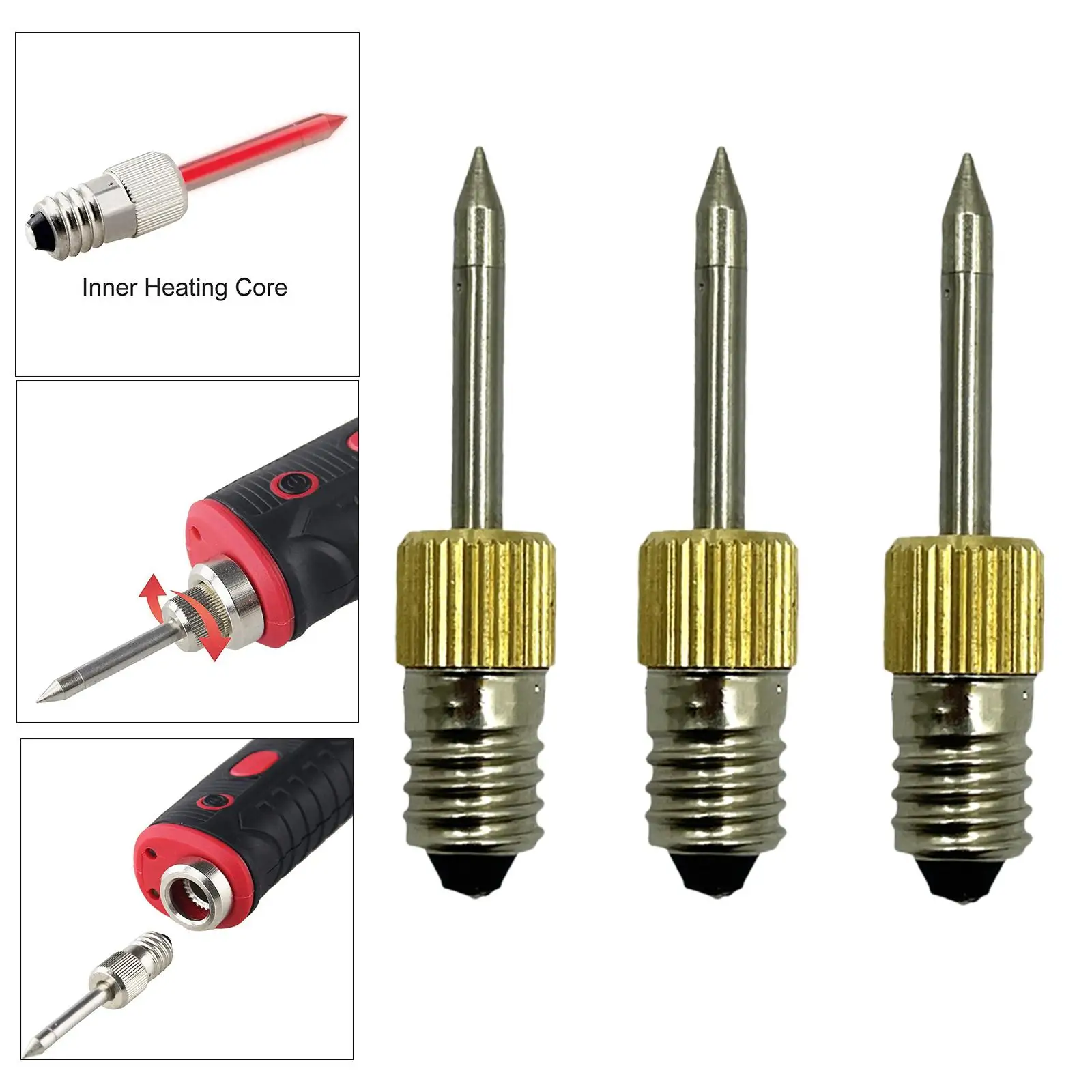 Soldering Tips Threaded Soldering Tips for E10 Interface Soldering Tips Tools Soldering