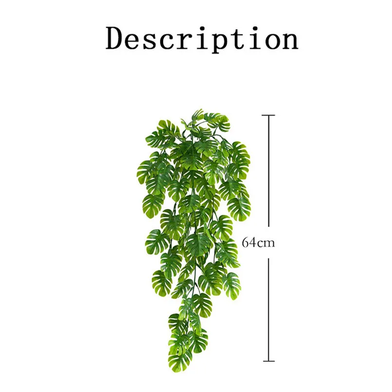 Décoration murale en forme de feuille