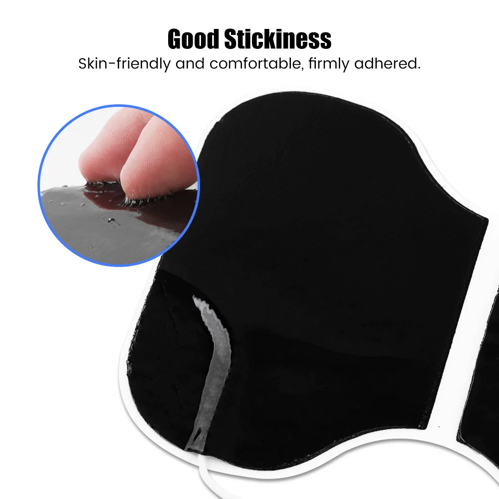 2/4PCS TENS Unit 2mm Plug Electrode Pad for Waist and Back Acupuncture Treatment Massager Replacement Muscle Stimulator Stickers electrode pads