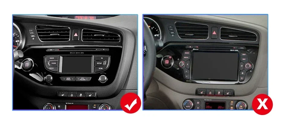 Junsun AI Wireless CarPlay für Apple Android Auto Autoradio für Kia CEED 2 JD 2012 2013 2014 2015-2018 Multimedia Navi Stereo – Detail 3
