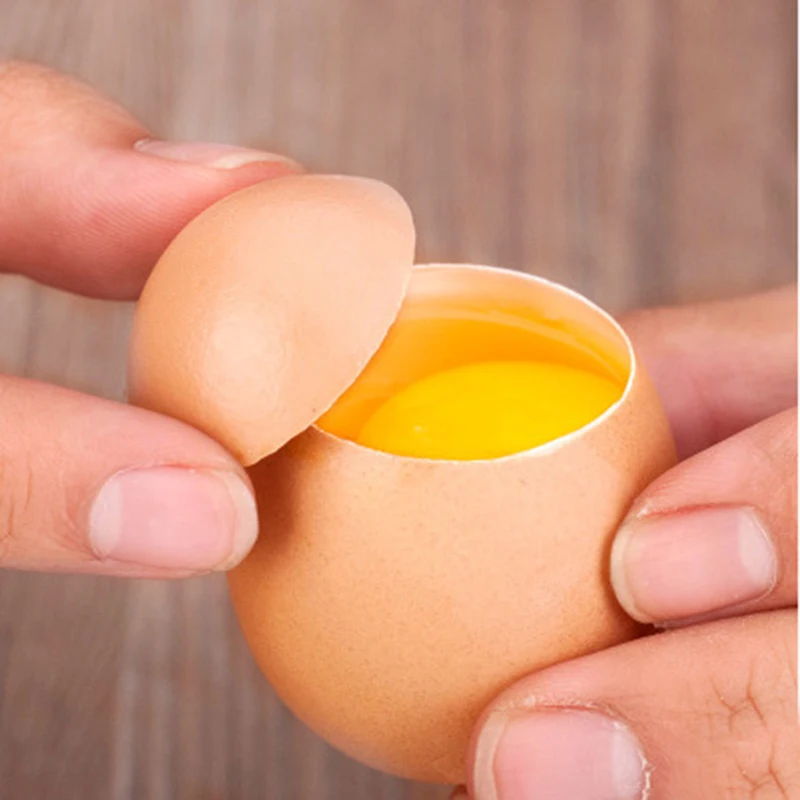Stainless Steel Egg Topper Cutter Metal Egg Scissors Boiled Raw Opener Creative Kitchen Tool Gadgets Accessories Cool Gadgets Kitchen