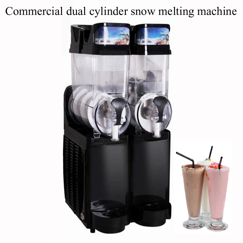 Snow Melting Machine Commercial Luxury Drink Cold Shop Equipment Ice Slush Frozen Beverage Self-service Maker