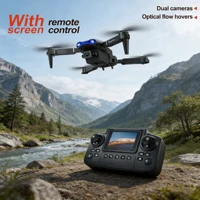 NEW E88 GPS Drone with 8K HD Dual Cameras FPV 5G WIFI Brushless Motors Intelligence Obstacle Avoidance Foldable Quadcopters