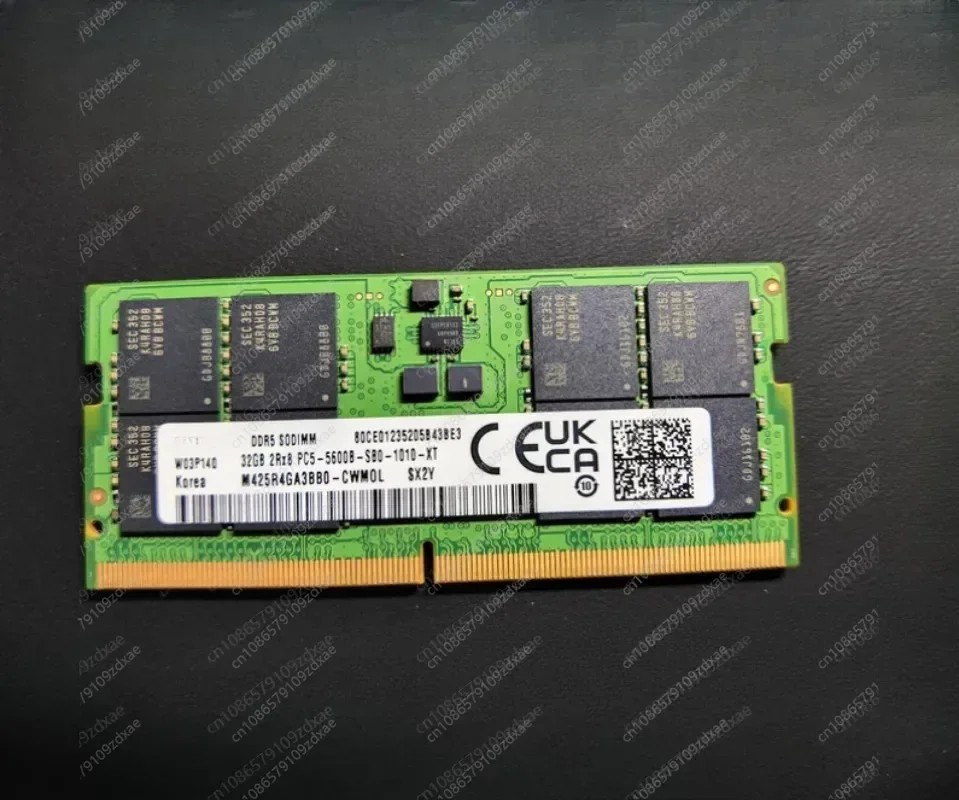 ノートパソコン用メモリ DDR5 4800/5600MHz 16GB/32GB コンピューター